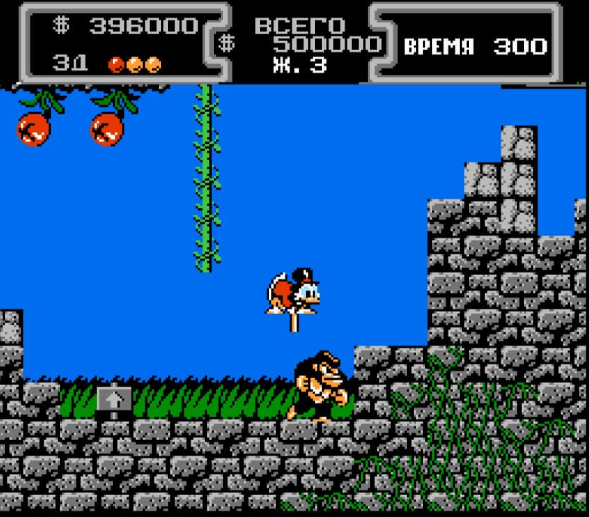 DuckTales - геймплей игры Dendy\NES
